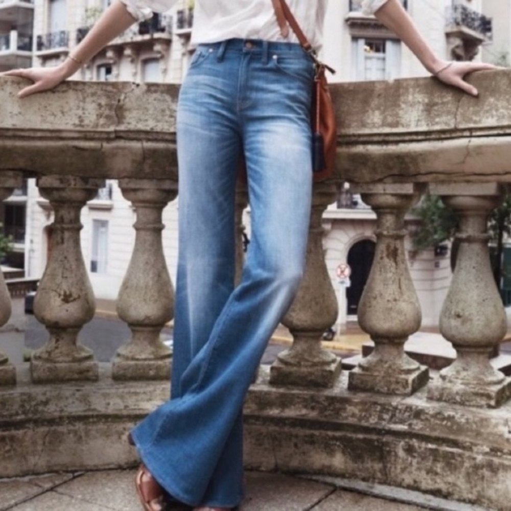 Madewell Flea Market Flare High Rise Jeans | 28